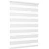 Sekey Doppia tenda a rullo, fissaggio senza fori, per finestre, doppia tenda a rullo, larghezza 60 cm, protezione solare, 60 x 100 cm, lino