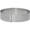De Buyer Stampi ad Anello estensibili, Diametro da cm 18 a 36, 3040.01