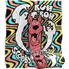 LOGOVISION Scooby Doo! Ruh Roh Ghosts Coperta super morbida al tatto setoso - 152 x 127 cm