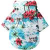 YUEXNKO Polo per Animali Domestici,Maglietta estiva per cani,Estiva Hawaii Maglietta per Cani,Magliette per Cani,Magliette per Cucciolo,Maglietta Traspirante per Dog di Piccola e Media (Blu lago M)