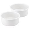 Navaris Set 2X Ciotola Cane Gatto Porcellana - Scodella Cibo Secco Umido Acqua Croccantini Ø 17,4 x 7 cm - Ciotoline Cani Gatti Animali Domestici 750 ml