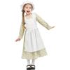 Sincere Party Costume vittoriano della ragazza vestito di cotone World Book Day Week Girl's Fancy Dress Floral L8-10