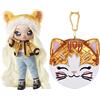 Na! Na! Na! Surprise Na Na Na Surprise Glam Serie 2 - Tabitha NEKOTA - Bambola Ispirata a Un Gattino con Capelli biondi e borsellino Metallico con Clip a Forma di Animale - da Collezionare - età: 5+ Anni