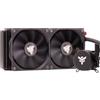 Itek Dissipatore a liquido ICECORE 240-240mm- Skt Universale- PWM Black fan