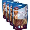 Trixie - Tx 31594 - Premio Duckinos, Strisce Da Masticare Con Contenuto Di Carne Di Anatra Al 63%, 80 G (Confezione da 4)
