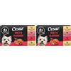 Cesar Ricette Classiche Cibo Per Cane, Selezione Assortita, 150 G, 24 Vaschette - 3600 g (Confezione da 2)