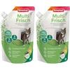 beaphar Multi Frisch Vaniglia & Melone | Deodorante per lettiera | Fresco Profumo per la lettiera del Gatto | Rende la lettiera del Gatto più a Lungo | PH Neutro | 400 g (Confezione da 2)