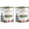Almo Nature HFC Natural, Alimento Umido per Cani - Manzo - Confezione da 6.48 kg (12 x 290 g)