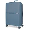 Movom Noon Valigia media blu 45 x 66 x 28 cm Rigido 3,86 kg Chiusura TSA Polipropilene 3,86 kg 72,3 LExtensible, blu, Taglia unica, Valigia media