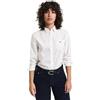 GANT Reg Classic Oxford Shirt Camicia da Donna, Bianco, 52