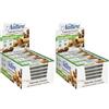 NATTURA Cannolo Crunch Bio Cacao e Nocciole, Croccanti Cialde di Riso e Mais Ripiene di Crema alle Nocciole e Cacao, Snack Senza Glutine e Senza Lievito, Prodotto Vegano Senza Olio di Palma, 24 x 25 g