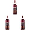 Captain Morgan Dark Rum - 1 L (Confezione da 3)