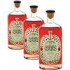 Nonino Distillerie Nonino dal 1897, Amaro Nonino Quintessentia, Liquore d'erbe nobilitato da Acquavite d'Uva invecchiata in barriques - bottiglia in vetro da 700 ml (Confezione da 3)