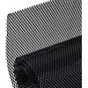 AggAuto 120×40cm Griglia da corsa per auto Nera, dimensione del foro Rombo da 4×8mm griglia a nido d'ape, griglia espansa, griglia automobilistica in lega di alluminio
