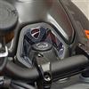 labelbike - Adesivo 3D Moto Zona Chiave Accensione Protezione e Decorazione in Resina compatibile con Ducati Monster 937 2021-2024