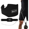 Elite Body Squad - Cintura per Dip in neoprene top qualità con doppia clip per massima velocità e comfort. Perfetta per trazioni, dips e sollevamento pesi. Garanzia a vita.