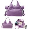 tintoke Gym Yoga Bag Borsa da yoga da donna, grande borsa da allenamento, borsa sportiva da viaggio, con supporto nascosto per tappetino da yoga e scomparto per scarpe, adatta per fitness, yoga, nuoto, ecc.