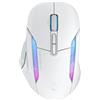 Turtle Beach Kone II Air: Mouse da gaming RGB wireless ed ergonomico, batteria con durata di 350 ore, Sensore ottico da 26 K di DPI, Switch ottici da 100 M di clic - Bianco