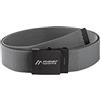maier sports Eco Belt, Cintura, Comoda cintura per l'outdoor con fibbia in plastica per uomo e donna, Estremamente leggera, Regolabile all'infinito, Vestibilità perfetta