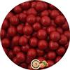 EinsSein 0,35kg Palline di cioccolato con nocciole e cioccolato fondente e bianco rosso lucido | confetti mandorla matrimonio laurea cioccolato nascita bimbo colorati bambina | confettata kit