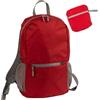 WEDO Packtogo, Zaino Pieghevole Unisex-Adulto, Rosso, Mittelgroße
