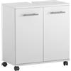 Schildmeyer Mobile sottolavabo Emmi 159174, bianco opaco, 59,8 x 32,6 x 63,4 cm