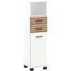 Schildmeyer Highboard Katta 158583 - Pannello acustico, 30,3 x 32,6 x 110,5 cm, colore: Bianco opaco