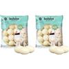 Bolsius - Candele Galleggianti - Colore Avorio - 20 Pezzi - Cera Inodore- Durata: fino a 4,5 ore a candela - Candele Decoritive - Occasioni Speciali (Confezione da 2)