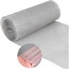 Bcuuozeeing Rete Metallica Maglia Piccola 1mm 40 x 200cm Rete Metallica Acciaio Inox, Rete Metallica per Recinzioni Rete Metallica a 20 Maglie Impedisce l'ingresso di Topi, Insetti, Serpenti