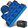 Aptex. APTEX - Inserto in schiuma adatto per 8 batterie Bosch PBA 4.0 Ah per L-Boxx 102, 136