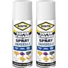 Bostik 3240060 Colla a Contatto Spray, Trasparente (Confezione da 2)