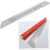 STREND PRO Lama di Ricambio 100 cm - Spessore 0,5 mm - Acciaio Inox - per Spatola per Stucco STREND PRO 100 cm