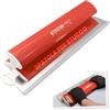 STREND PRO Spatola per Superfici 40 cm PREMIUM con Impugnatura Z | PROFI Set di Spatole per Cartongesso, Stuccatori | Anello in Acciaio Inossidabile Antiruggine 0,3 mm | Spatola Lisciante,per Rasatura