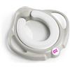 OKBABY Pinguo Soft Riduttore per WC con Morbida Seduta Imbottita, Grigio