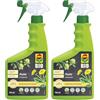 COMPO BIO Aceto, Rimedio Naturale nei Confronti di Erbe Indesiderate, Per Pulire Vialetti e Aree Incolte, Pronto all'Uso, 100% Naturale, 750 ml (Confezione da 2)