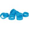 Kerbl Hobbyfarming Anello a Spirale, 10 mm, Blu Plastica, 100 Pezzi