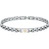 Maserati JEWELS Bracciale Uomo in Acciaio, Placcato oro - JM420ATH05