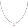 Morellato Collana Donna Cuore in Acciaio, Zirconi, Collezione DROPS, Regalo Donna - SCZ1355