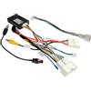 Sound Way - Adattatore Interfaccia CAN BUS per ripristino comandi al volante, Fascio Cavo Connettore ISO Compatibile con Dacia, Renault, Opel
