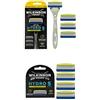 Wilkinson Sword Bundle Wilkinson Sword - 1 rasoio Hydro5 Skin Protection Sensitive + 11 lame di ricarica con Aloe Vera