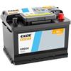 EXIDE BATERÍA 12V/60AH - 540 CCA - SERIE EXIDE EXCELL EB602