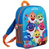 Pinkfong Bambini Baby Shark 3D EVA Zaino, Blu, Taglia unica, Zaino