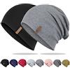 HAMUNI Berretto da Donna e Uomo, Leggero Morbido Cappello Donna Invernale Slouch Beanie Elastico per Primavera, Autunno e Inverno