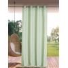 Linder Tenda da esterno idrorepellente - tessuto e tinto in Francia - Finitura occhielli a canna di fucile antiossidante - Colore blu di giada - Dimensioni 140 x 265 cm - 100% polipropilene