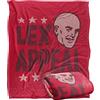 LOGOVISION SUPERMAN Coperta Silky Touch super morbida, 152 x 127 cm