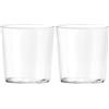 H&H set 6 bicchieri starck in vetro ultrasottile cc 350 (Confezione da 2)