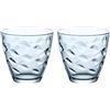 Bormioli Rocco Set di bicchieri 6 unità blu vetro (260 ml) (Confezione da 2)