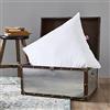 Dodo Calgary 64476 - Guanciale con Imbottitura Naturale in Piumino e piumette d'Oca e d'Anatra, 65 x 65 cm, Colore: Bianco