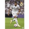 Grupo Erik: Poster Mpabbe Real Madrid 2024/2025 | Poster da parete del Real Madrid 61 x 91,5 cm, Poster da muro con carta lucida e incorniciabile, Real Madrid Gadget