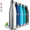 Grsta Borraccia Termica, Borraccia 750 ml, Senza BPA, Borraccia Acciaio Inox, Senza Perdite, Thermos per Bevande Calde, Mantiene Caldo per 12 Ore/Freddo 24 Ore, Borracce per Outdoor, Campeggio, Fitness